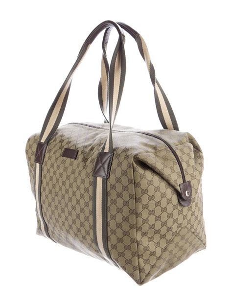 gucci gg guccissima duffle bag|authentic gucci duffle bags.